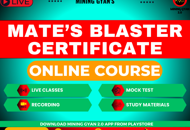 Mate's blaster Certificate (online course )