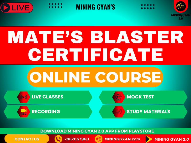 Mate's blaster Certificate (online course )