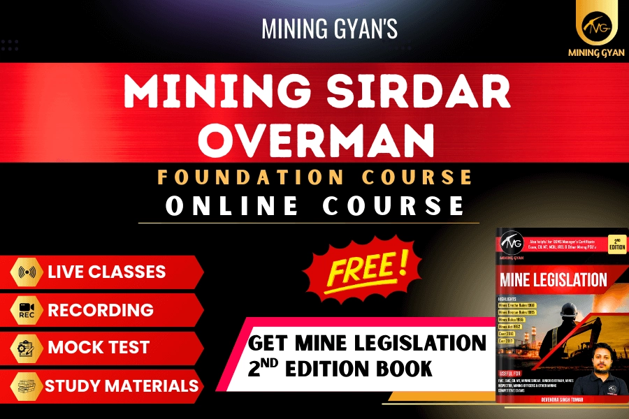 dgms mining sirdar & overman foundation course 2025