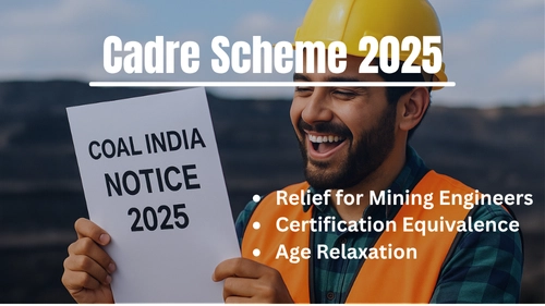 coal india limited cadre scheme 2025 notice