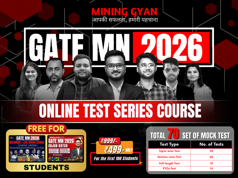 Mining Gyan GATE 2026 Test Series