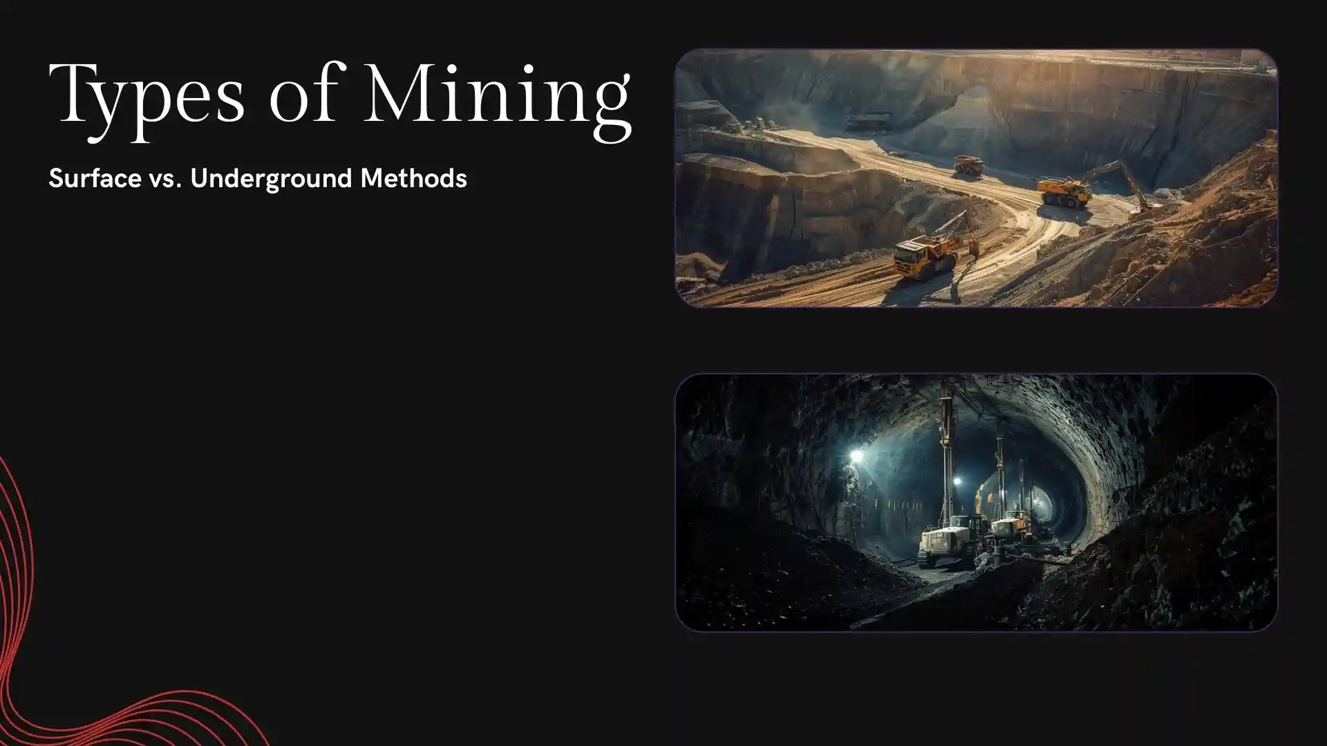 Types of Mining Operations
