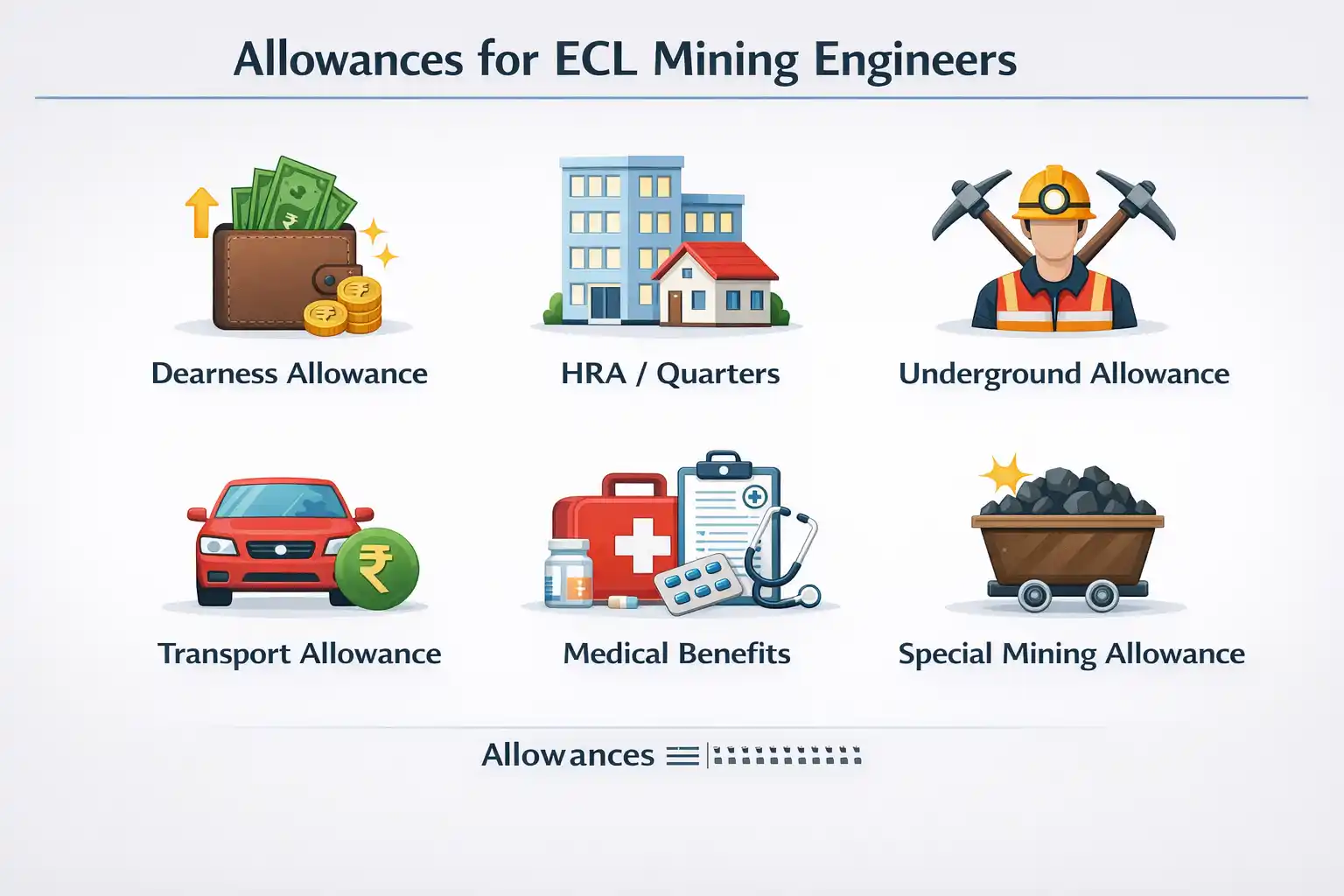 Gross ECL Mining Engineer Salary Per Month (Including Allowances)