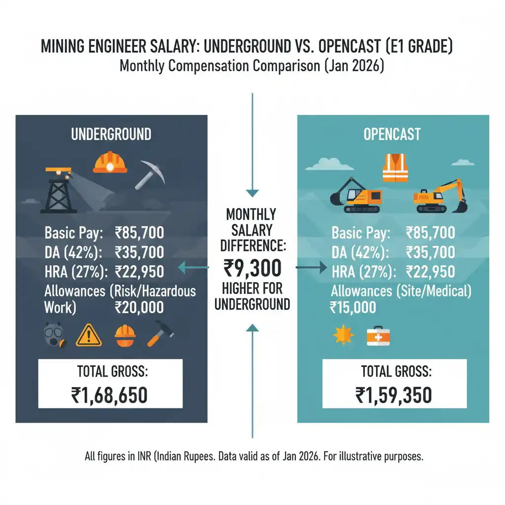 Mining Engineer salary slip explained