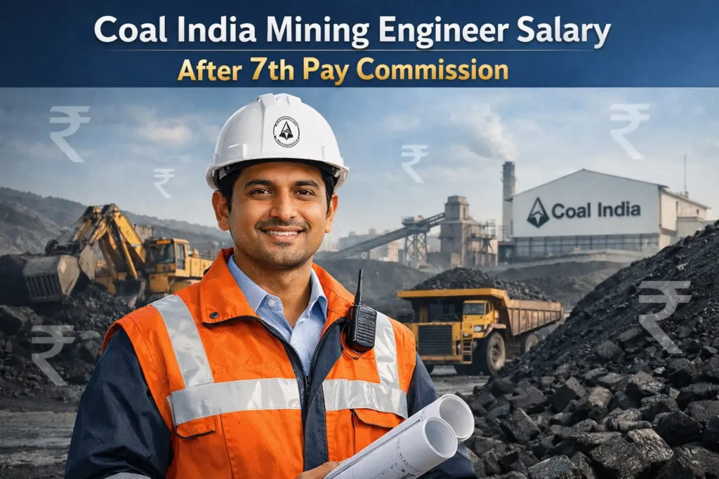 Coal India Mining Engineer Salary After 7th Pay Commission