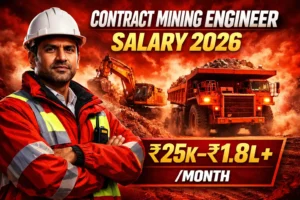 Contract Mining Engineer Salary in India in 2026