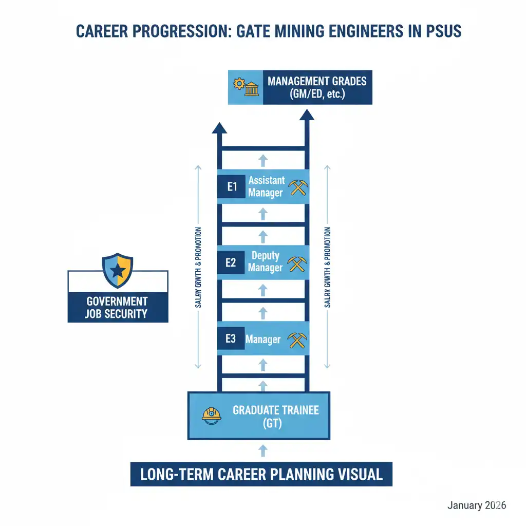 GATE Mining Engineer Salary – GT vs Regular Employee (Monthly Comparison)