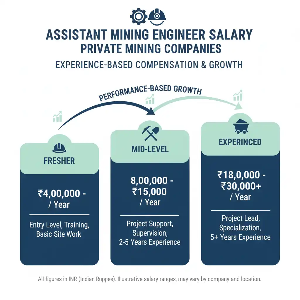 Assistant Mining Engineer Salary – PSU vs Private Mines (Direct Comparison)