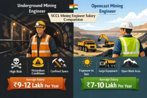 SCCL Mining Engineer Salary Structure (Underground vs Opencast)