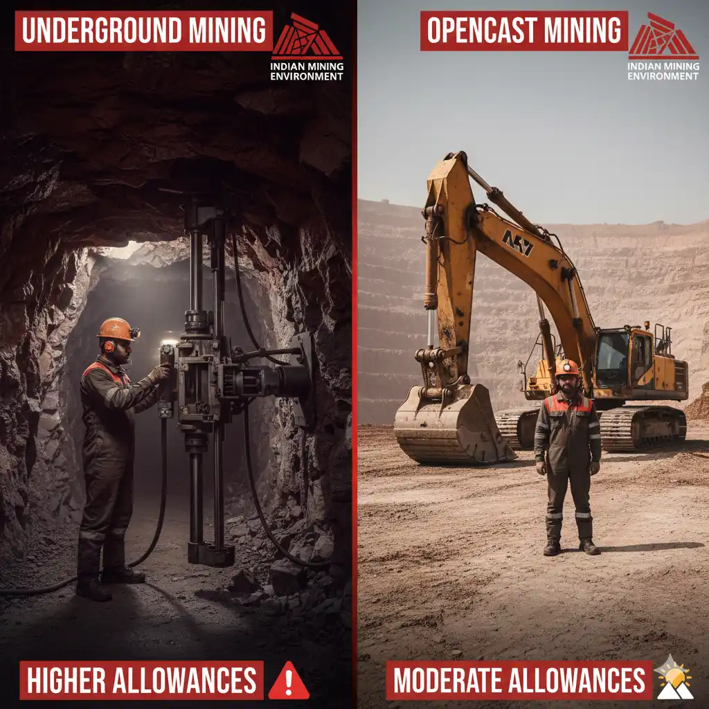 RINL Vizag Steel Mining Engineer Salary – Underground vs Opencast