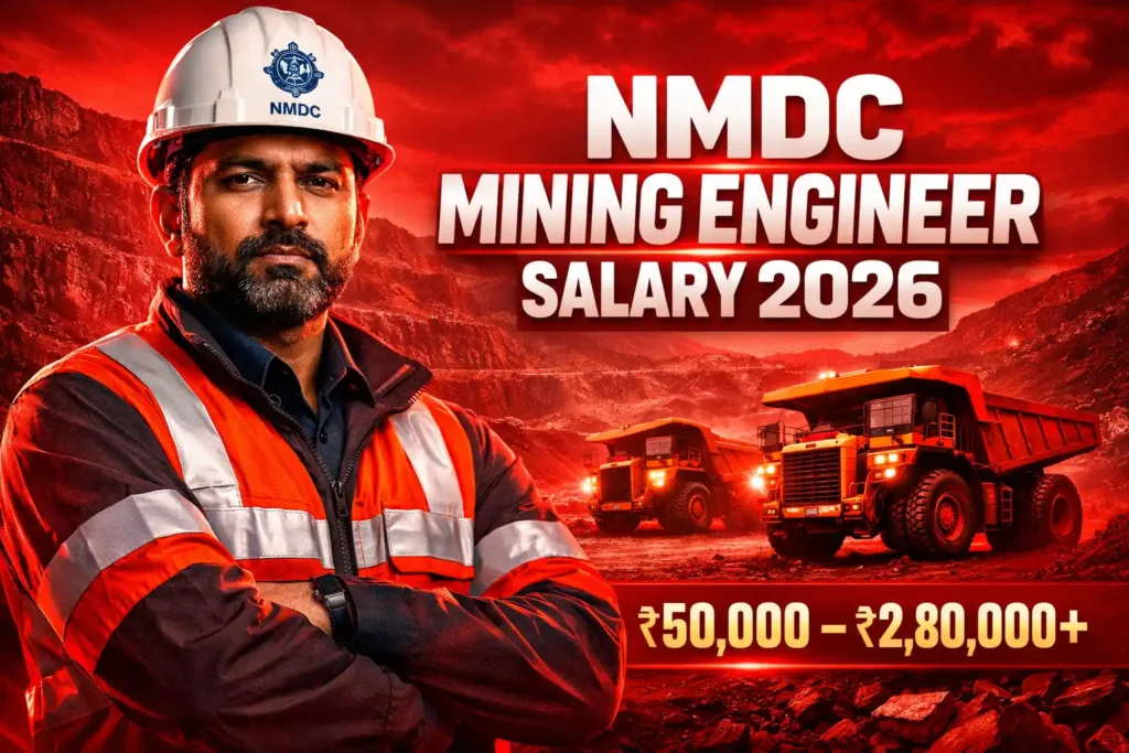 NMDC Mining Engineer Salary Per Month in 2026