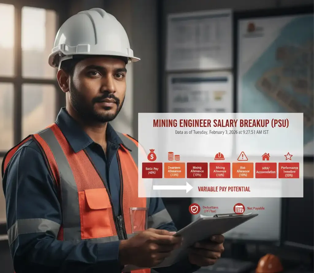 RINL Vizag Steel Mining Engineer Salary Slip Breakdown