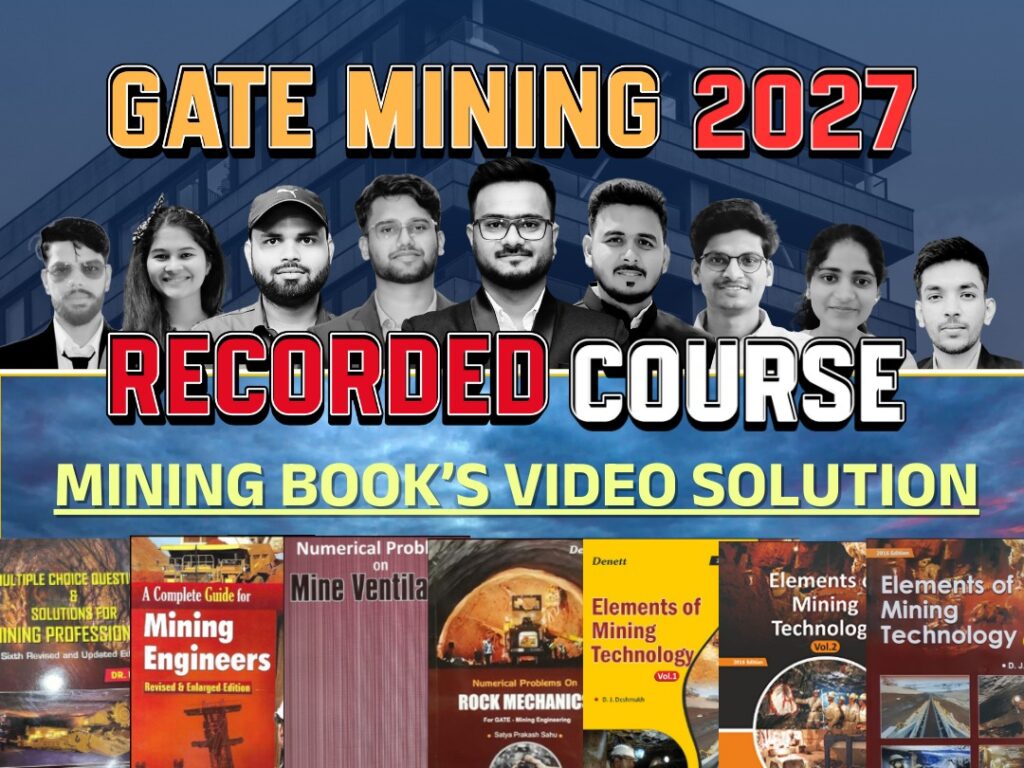 GATE Mining 2027 Recorded Course