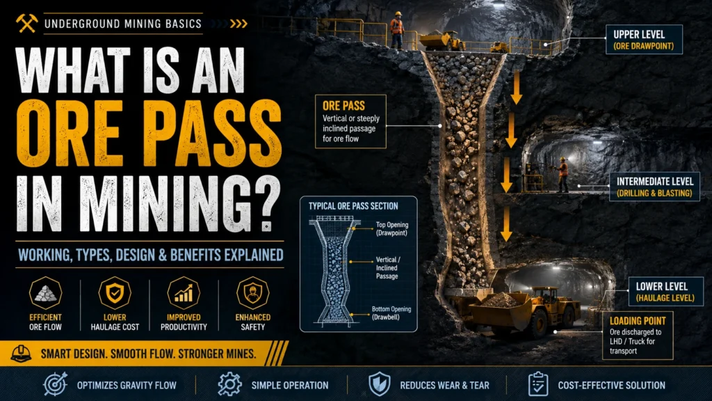 What is an Ore Pass in Mining?