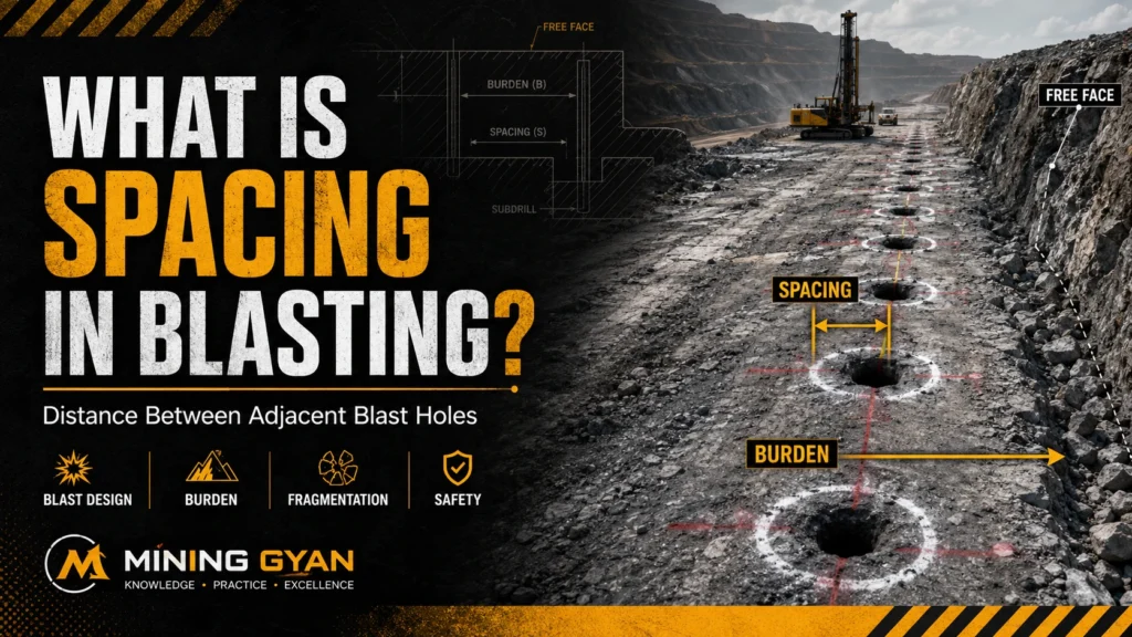 Spacing in Blasting: Complete Guide for Mining Engineers and Students