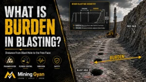 Burden in Blasting