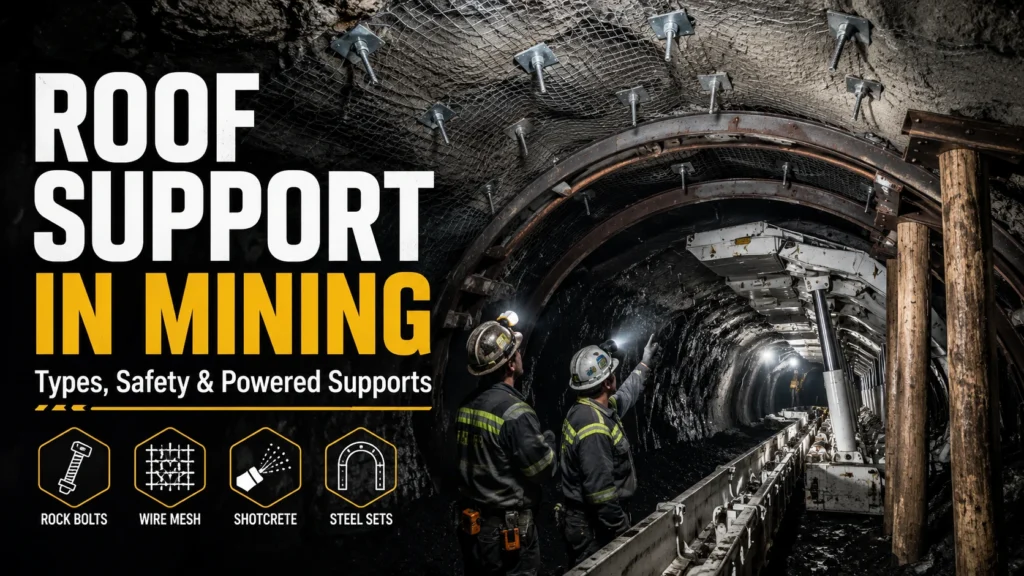 Roof Support in Mining