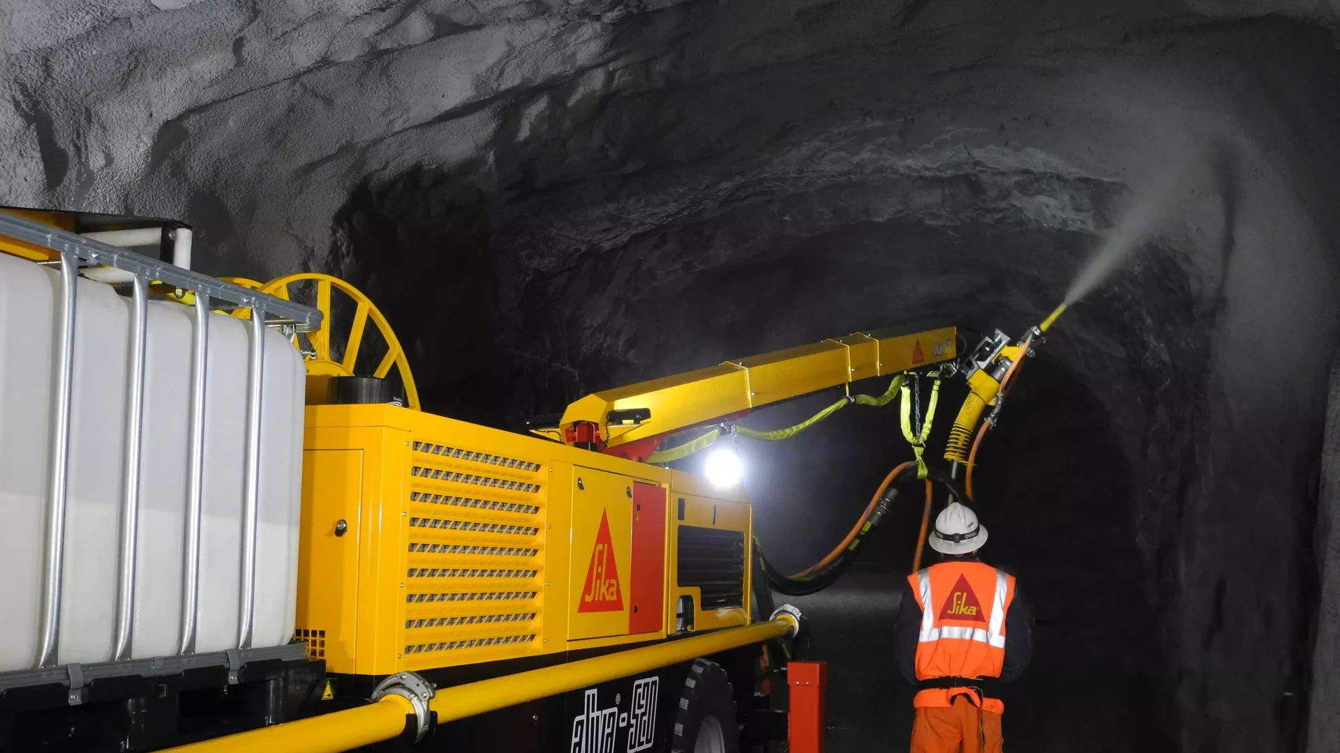 Shotcrete in Mining