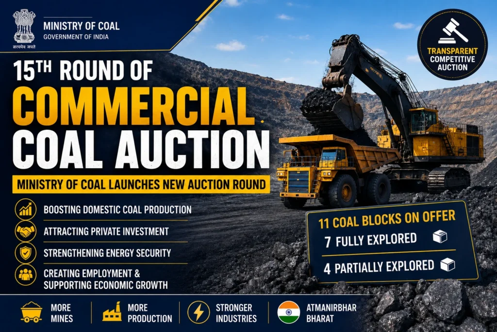 Commercial Coal Auction