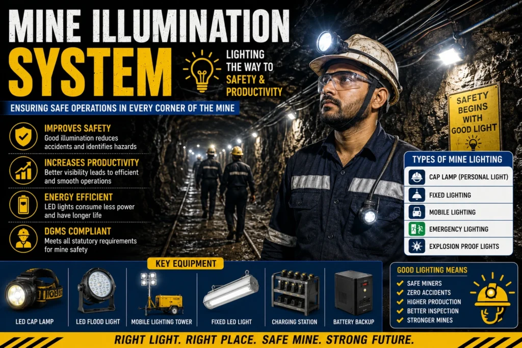 mine-illumination-system