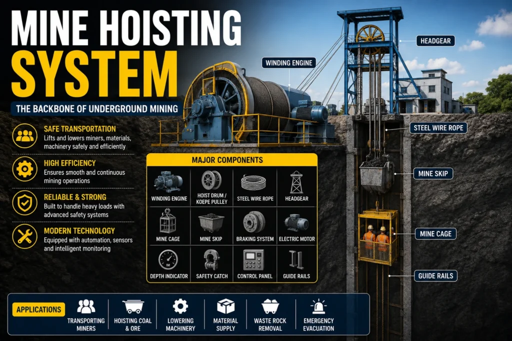 mine-hoisting-system