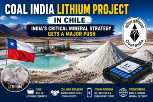 Coal India Lithium Project in Chile