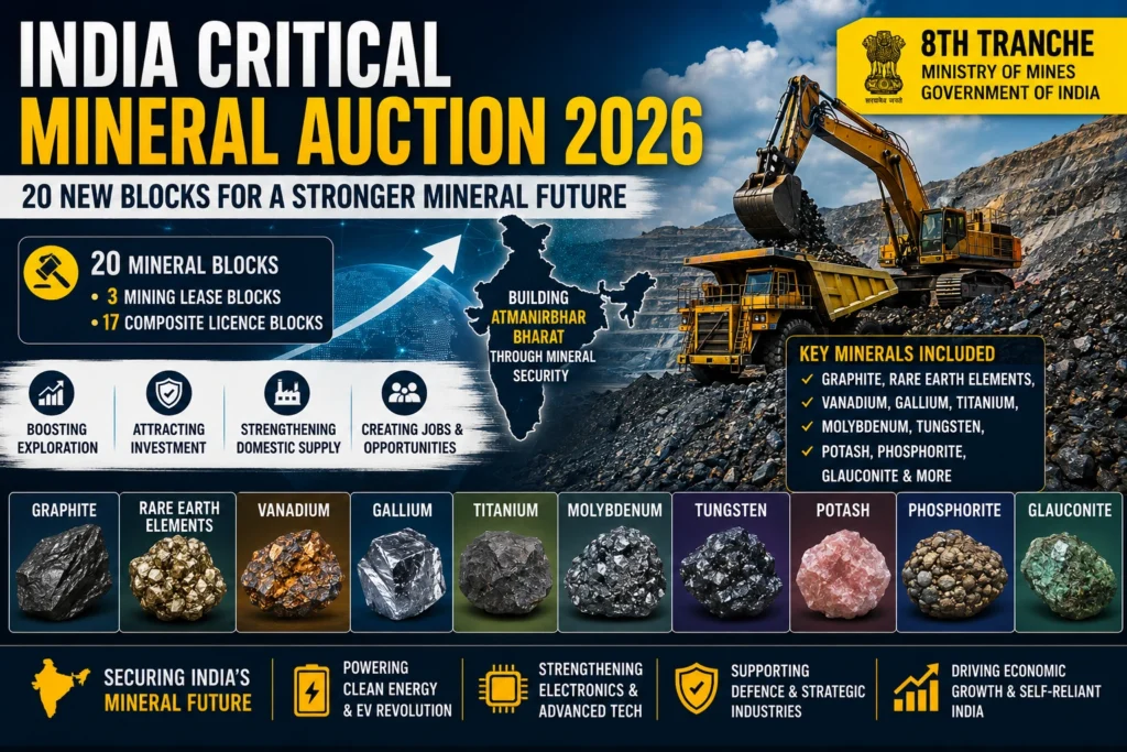 What Is the India Critical Mineral Auction 2026?