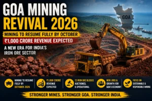 Goa Mining to Resume Fully by October 2026