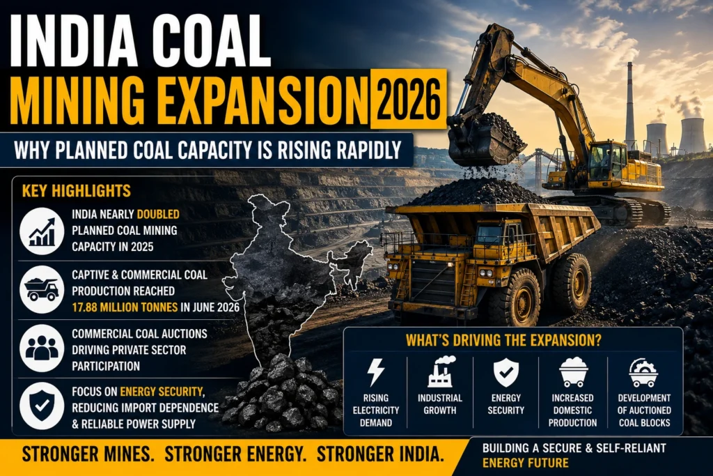 India Coal Mining Expansion 2026